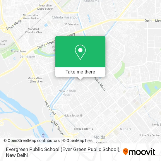 Evergreen Public School (Ever Green Public School) map