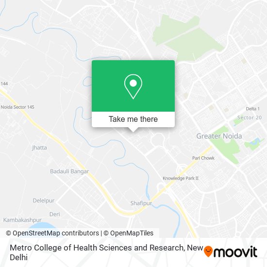 Metro College of Health Sciences and Research map