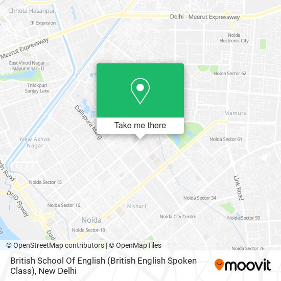 British School Of English (British English Spoken Class) map