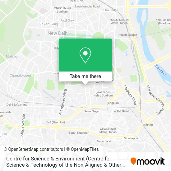 Centre for Science & Environment map