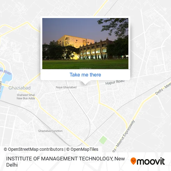 INSTITUTE OF MANAGEMENT TECHNOLOGY map