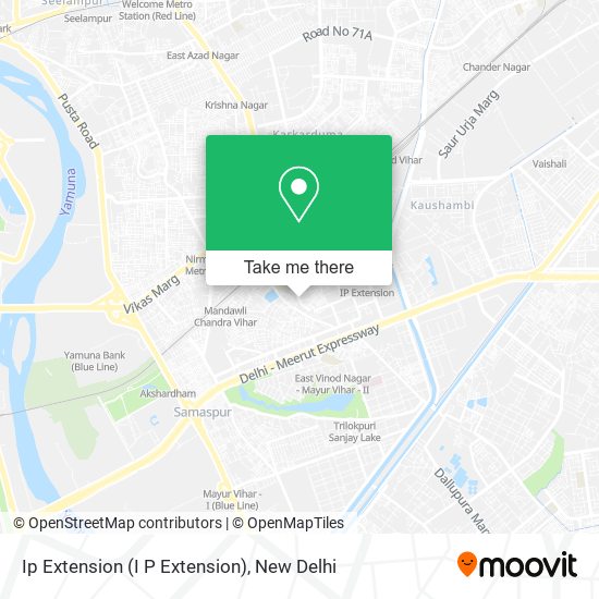 Ip Extension (I P Extension) map