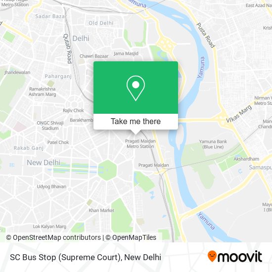 SC Bus Stop (Supreme Court) map