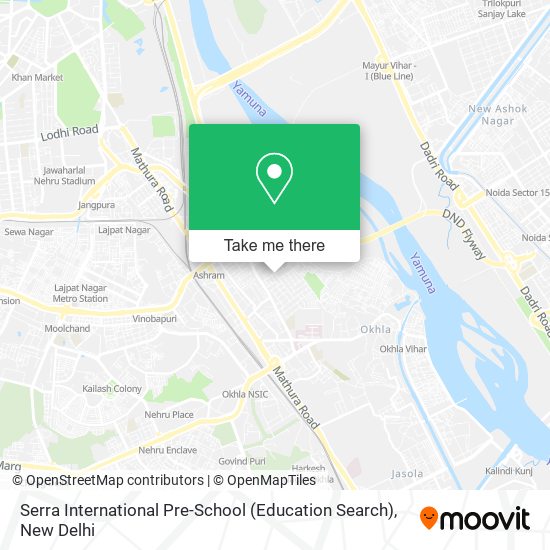 Serra International Pre-School (Education Search) map