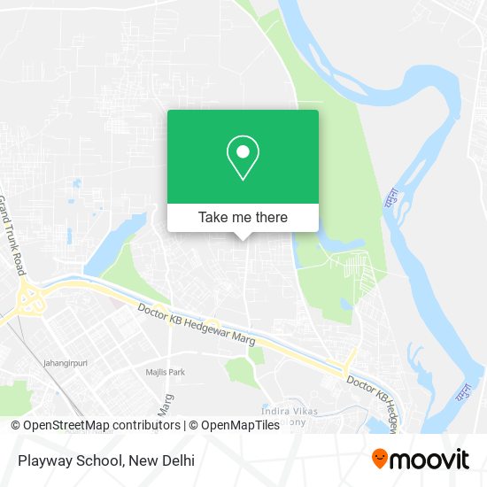 Playway School map