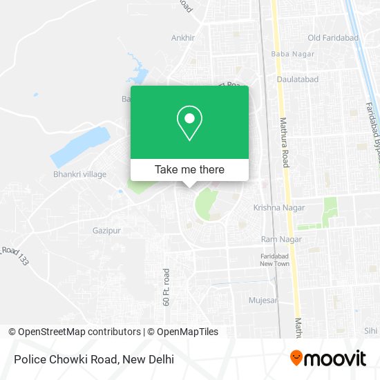 Police Chowki Road map