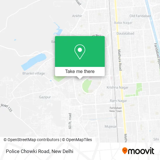 Police Chowki Road map