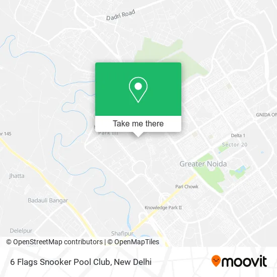 6 Flags Snooker Pool Club map