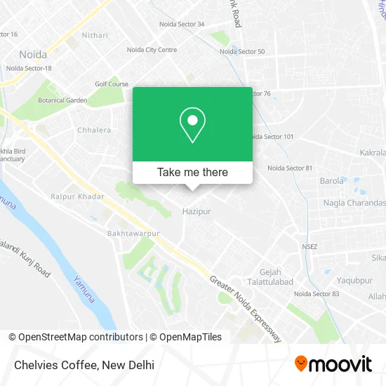 Chelvies Coffee map