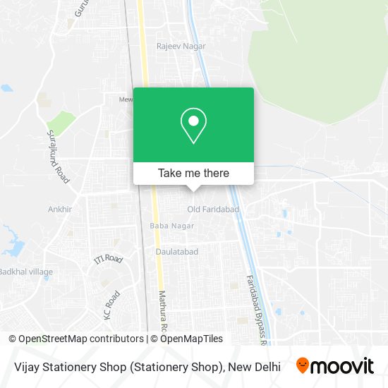 Vijay Stationery Shop map