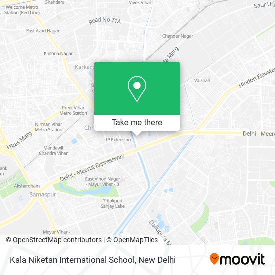 Kala Niketan International School map