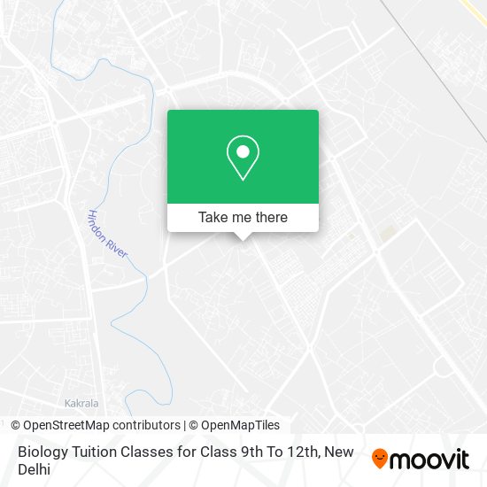 Biology Tuition Classes for Class 9th To 12th map