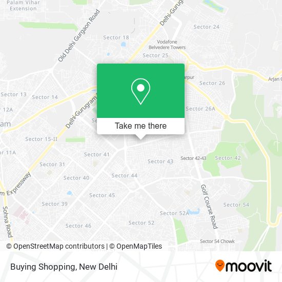 Buying Shopping map