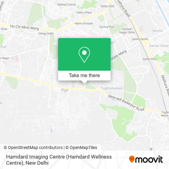 Hamdard Imaging Centre (Hamdard Wellness Centre) map
