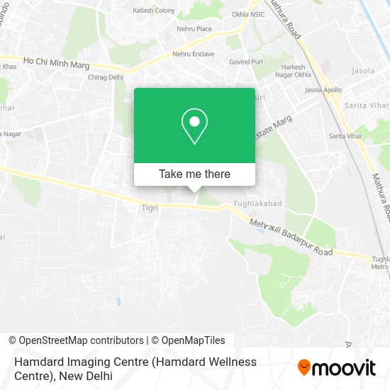 Hamdard Imaging Centre (Hamdard Wellness Centre) map