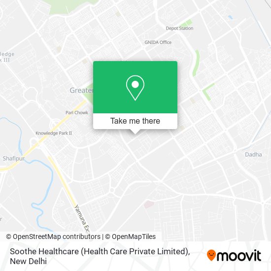 Soothe Healthcare (Health Care Private Limited) map