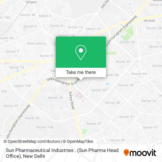 Sun Pharmaceutical Industries . (Sun Pharma Head Office) map
