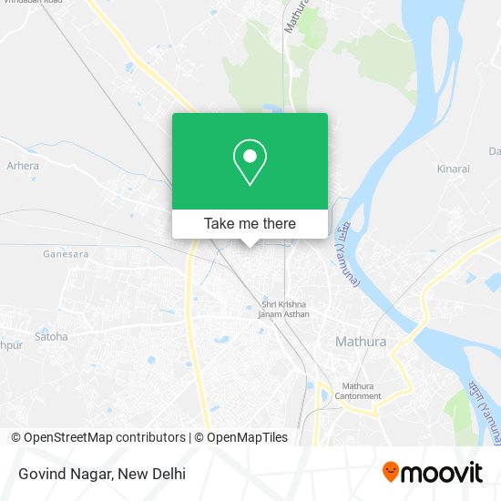 Govind Nagar map