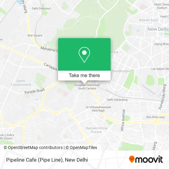 Pipeline Cafe (Pipe Line) map