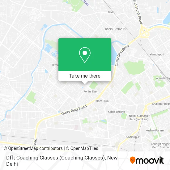 Dfft Coaching Classes map