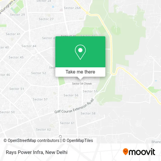 Rays Power Infra map