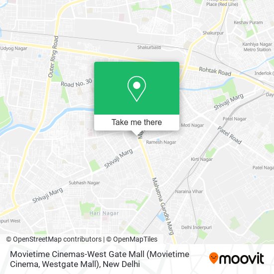 Movietime Cinemas-West Gate Mall (Movietime Cinema, Westgate Mall) map
