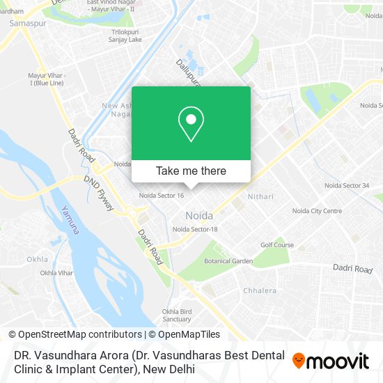 DR. Vasundhara Arora (Dr. Vasundharas Best Dental Clinic & Implant Center) map