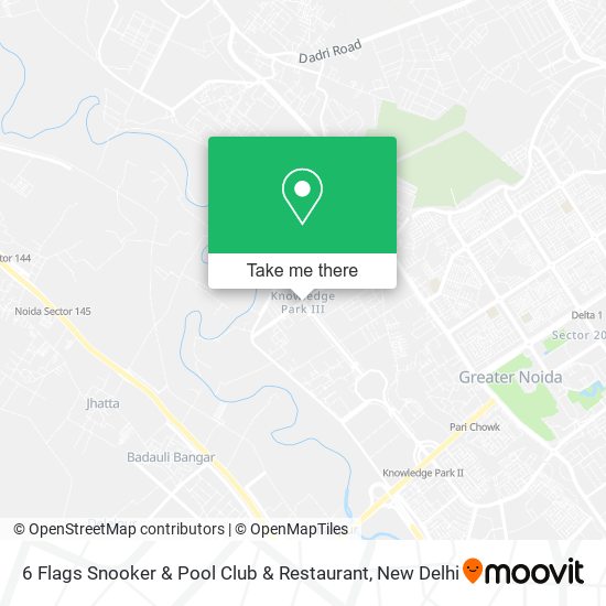 6 Flags Snooker & Pool Club & Restaurant map