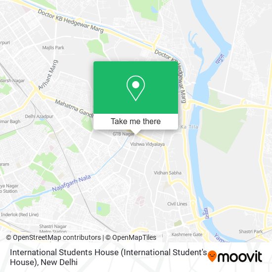 International Students House (International Student's House) map