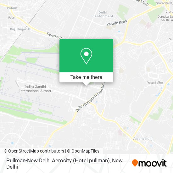 Pullman-New Delhi Aerocity (Hotel pullman) map