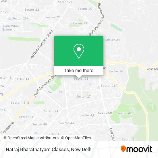 Natraj Bharatnatyam Classes map