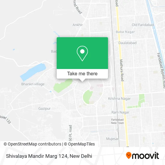 Shivalaya Mandir Marg 124 map