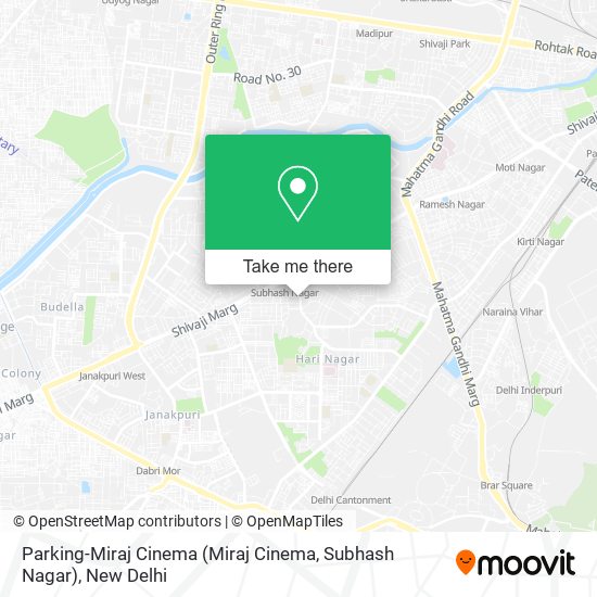 Parking-Miraj Cinema (Miraj Cinema, Subhash Nagar) map