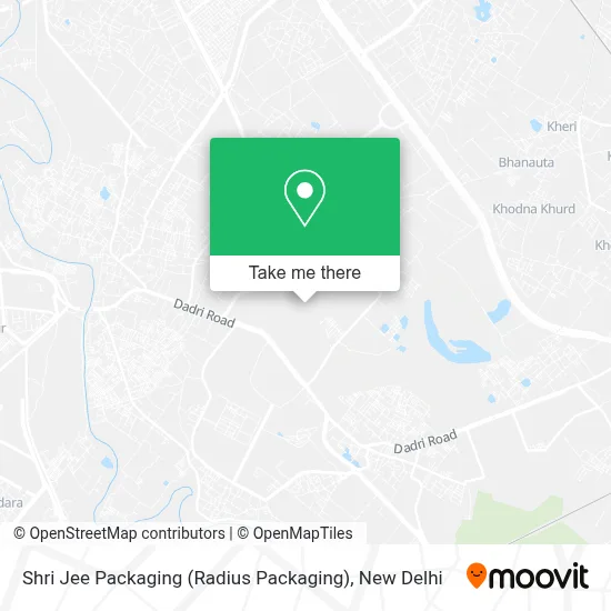 Shri Jee Packaging (Radius Packaging) map