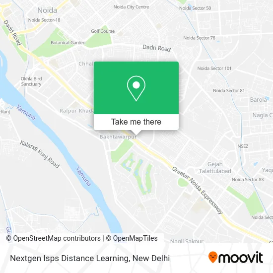 Nextgen Isps Distance Learning map