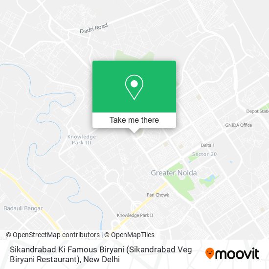 Sikandrabad Ki Famous Biryani (Sikandrabad Veg Biryani Restaurant) map