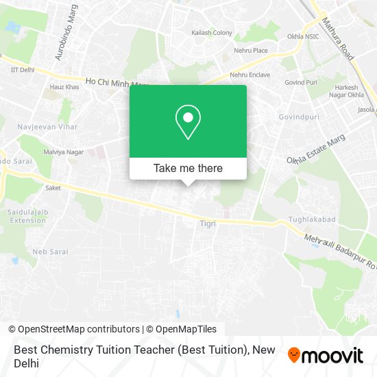 Best Chemistry Tuition Teacher (Best Tuition) map