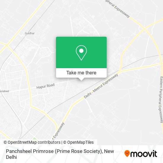 Panchsheel Primrose (Prime Rose Society) map