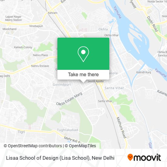 Lisaa School of Design (Lisa School) map