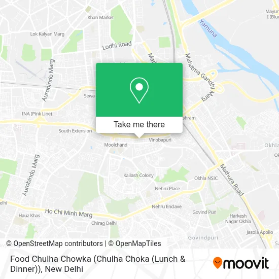 FOOD CHULHA CHOWKA (Chulha Choka (Lunch & Dinner)) map