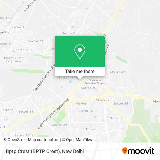 Bptp Crest (BPTP Crest) map
