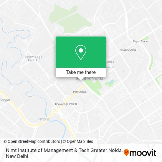 Nimt Institute of Management & Tech Greater Noida map