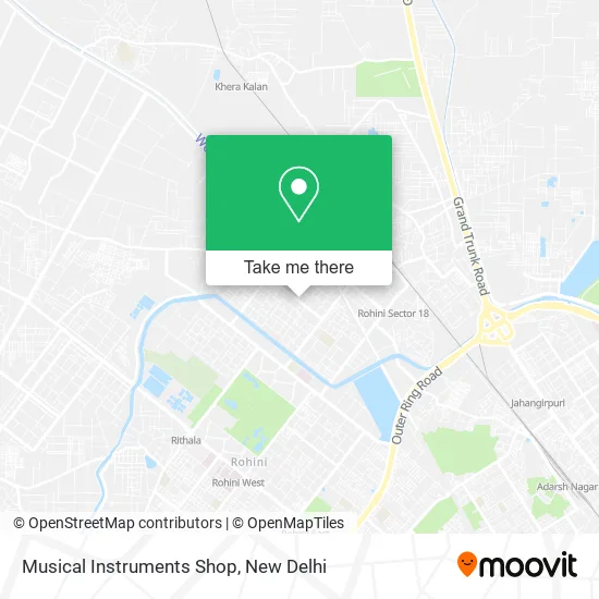 Musical Instruments Shop map