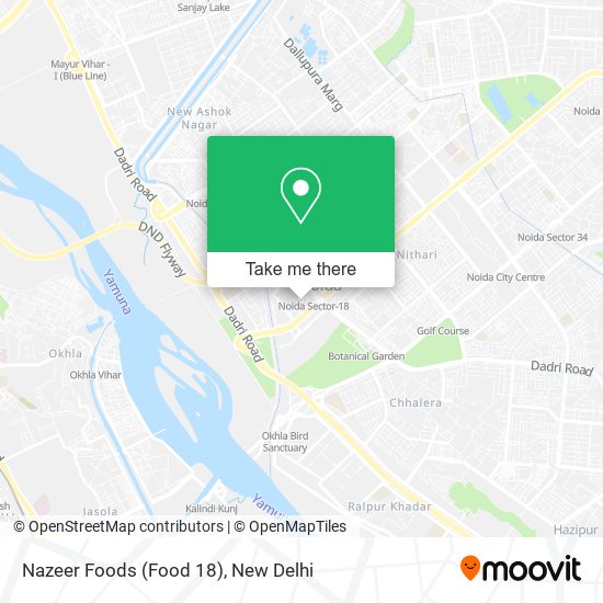 Nazeer Foods (Food 18) map