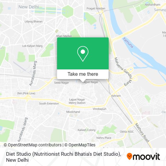 Diet Studio (Nutritionist Ruchi Bhatia's Diet Studio) map