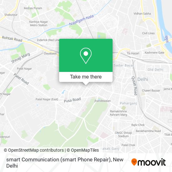 smart Communication (smart Phone Repair) map