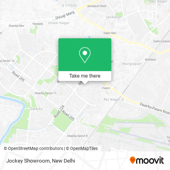Jockey Showroom map
