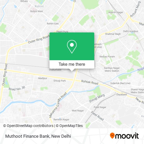 Muthoot Finance Bank map