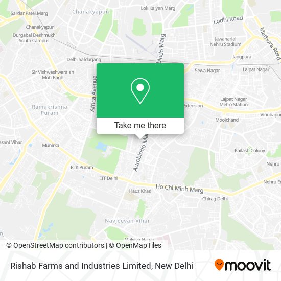 Rishab Farms and Industries Limited map