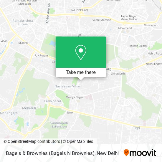 Bagels & Brownies (Bagels N Brownies) map